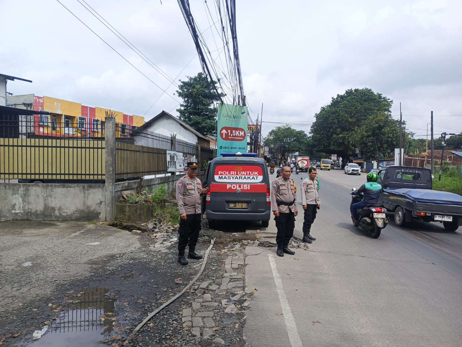 Polsek Cikupa Gelar Patroli dan Himbauan Kamtibmas, Tertibkan Aktivitas Matel/Debt Collector