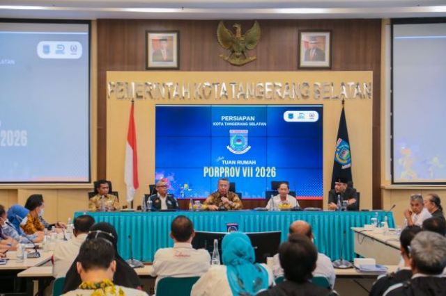 Bertemu KONI Banten, Benyamin Davnie : Tangsel Siap Jadi Tuan Rumah Porprov VII Banten 2026