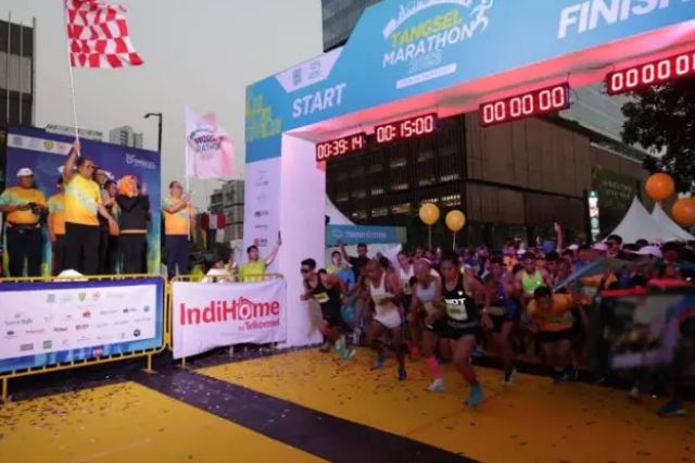 Sukses Digelar Tangsel Marathon 2023 Pesertanya capai 5.000 Orang